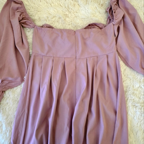 Pink Corset Detail Bardot Wide Leg Maternity Jumpsuit size 8 - Picture 3 of 16